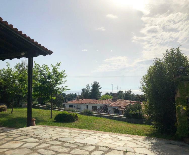 Bright & Spacious Seaview Villa Siviri Exterior foto